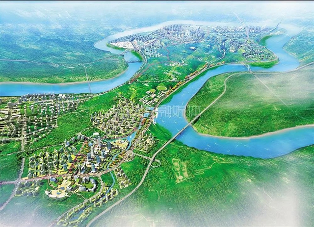 关注：内江新区怎么建？“一带四区一港”——