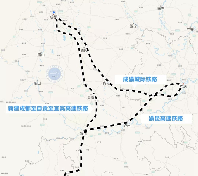 引来央视关注！自贡人的另一条高铁建设传来好消息(图6)