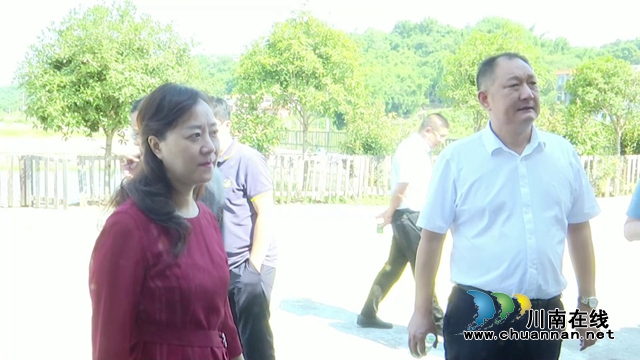 泸州市自然资源和规划局调研合江县县域经济片区划定及规划专项工作