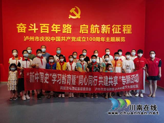 龙马潭区小市街道下大街社区开展“新中国史”学习教育暨“同心同行 共建共享”专题活动(图11)