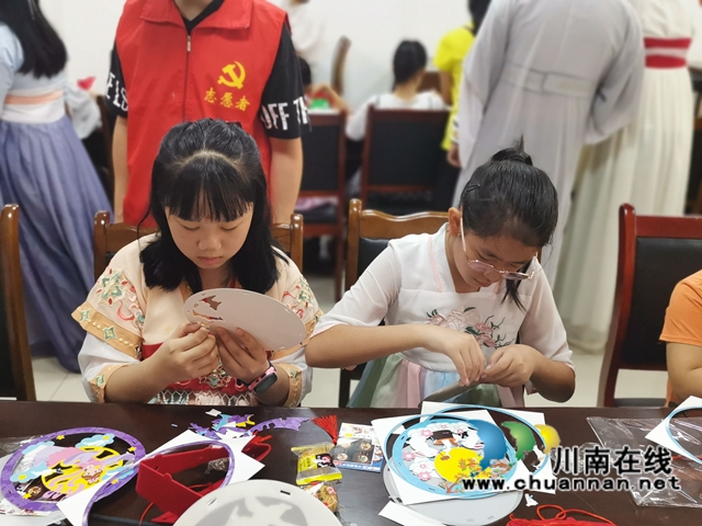 龙马潭区小市街道回龙湾社区儿童之家开展“喜迎中秋”活动(图4)