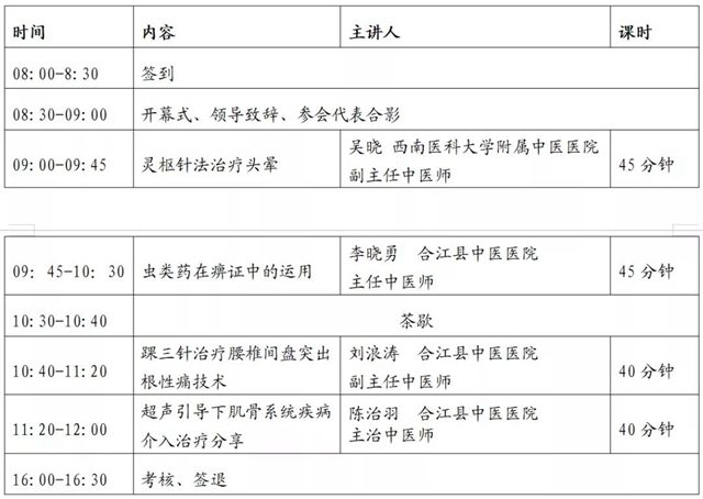 【预告】“针”爱学习，“灸”在周日，精彩学术讲座不容错过！(图1)