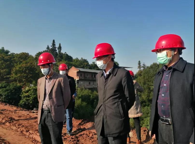 泸州市水务局调研合江县两项改革“后半篇”文章水利专项工程项目推进情况
