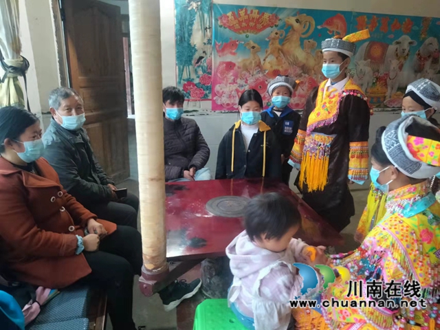 同心战“疫”！古蔺县观文镇少数民族群众积极参疫情防控工作