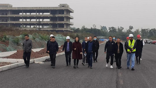 泸州航空航天产业园区管委会召开航空三路建设推进会