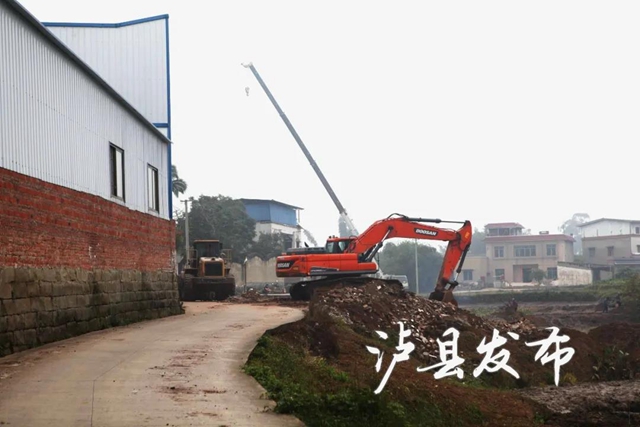 预计春节前完工，泸县这个村灾后恢复重建聚居点开工啦！