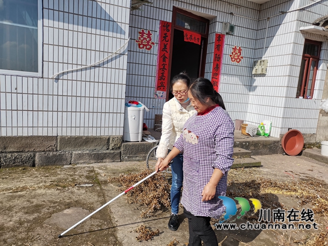 泸县云龙镇：走访残疾人，服务精细化