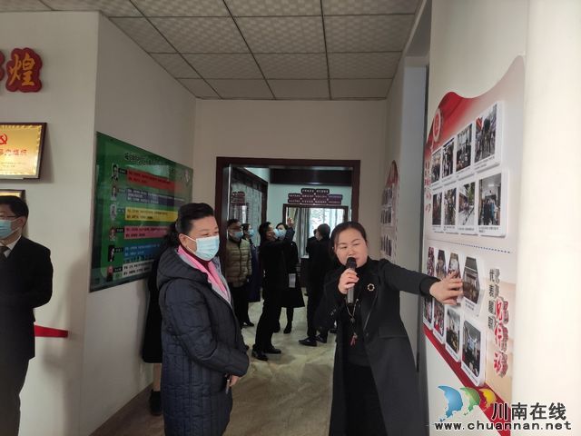 泸州北城街道迎接泸州市人大常委会领导检查(图3)