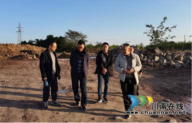 泸州市国土资源执法监察支队督导龙马潭区自然资源执法和扫黑除恶专项工作