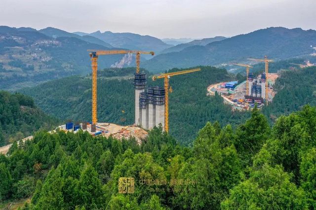 航拍带你看山里的大项目，这条出川新通道建设正酣(图7)
