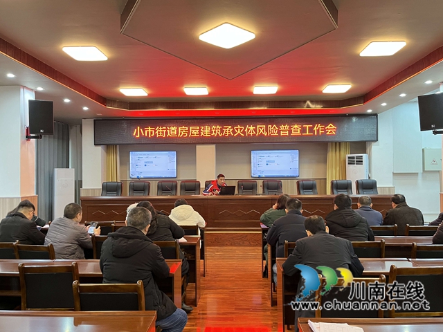龙马潭区小市街道召开房屋建筑承灾体风险普查工作会(图1)