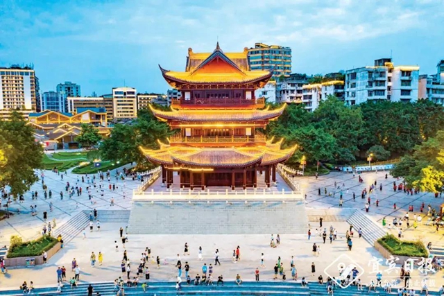 新地标来了！宜宾这栋清代官式楼阁预计春节开放(图1)
