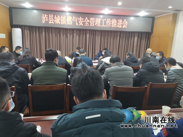 泸县召开城镇燃气安全管理工作推进会(图1)