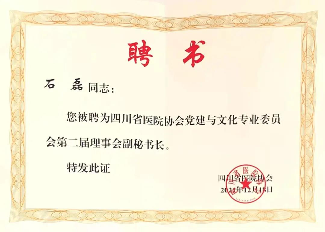 西南医大附院徐勇当选省医院协会党建与文化专委会主任委员(图15)