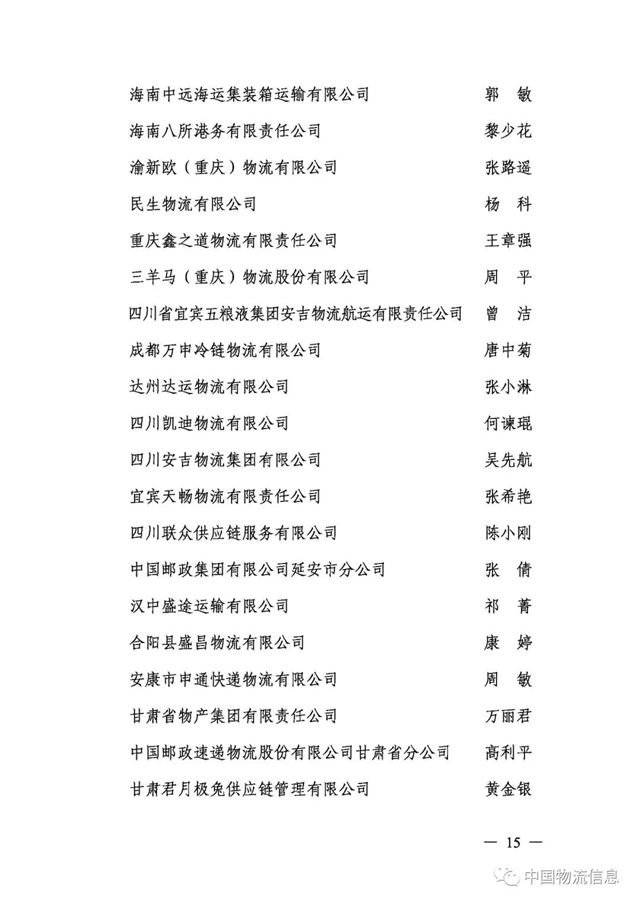 喜报！泸州市口岸物流办再获物流统计工作先进单位荣誉(图15)