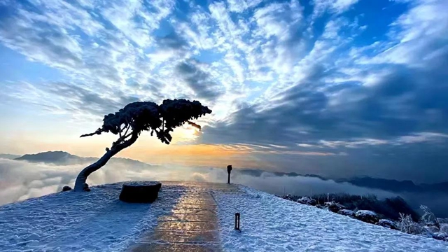 雪落叙永 山川增色！ 一起来云=͟͟͞͞赏=͟͟͞͞雪=！(图1)