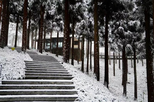 雪落叙永 山川增色！ 一起来云=͟͟͞͞赏=͟͟͞͞雪=！(图8)