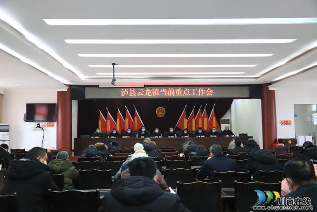 云龙镇召开当前重点工作会