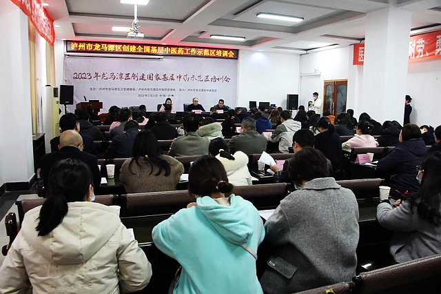 以创促进，中医药之花在龙马潭盛放