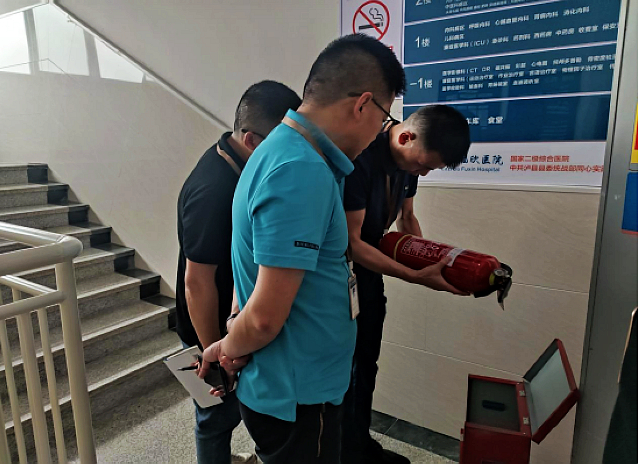 安全丨泸州福欣医院开展中秋、国庆节前安全大检查！